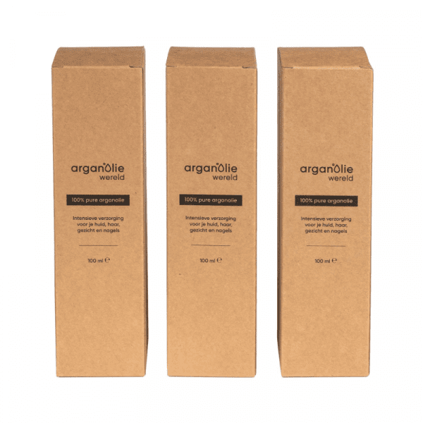 Voordeelpakket 100% pure arganolie (3 x 100ml)